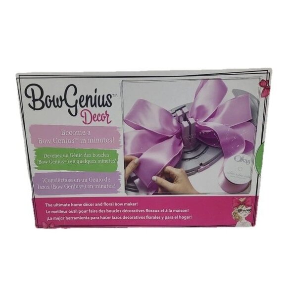 Offray Other - Offray Bow Genius Bow Maker Tool - Make Decor & Hair Bows Craft